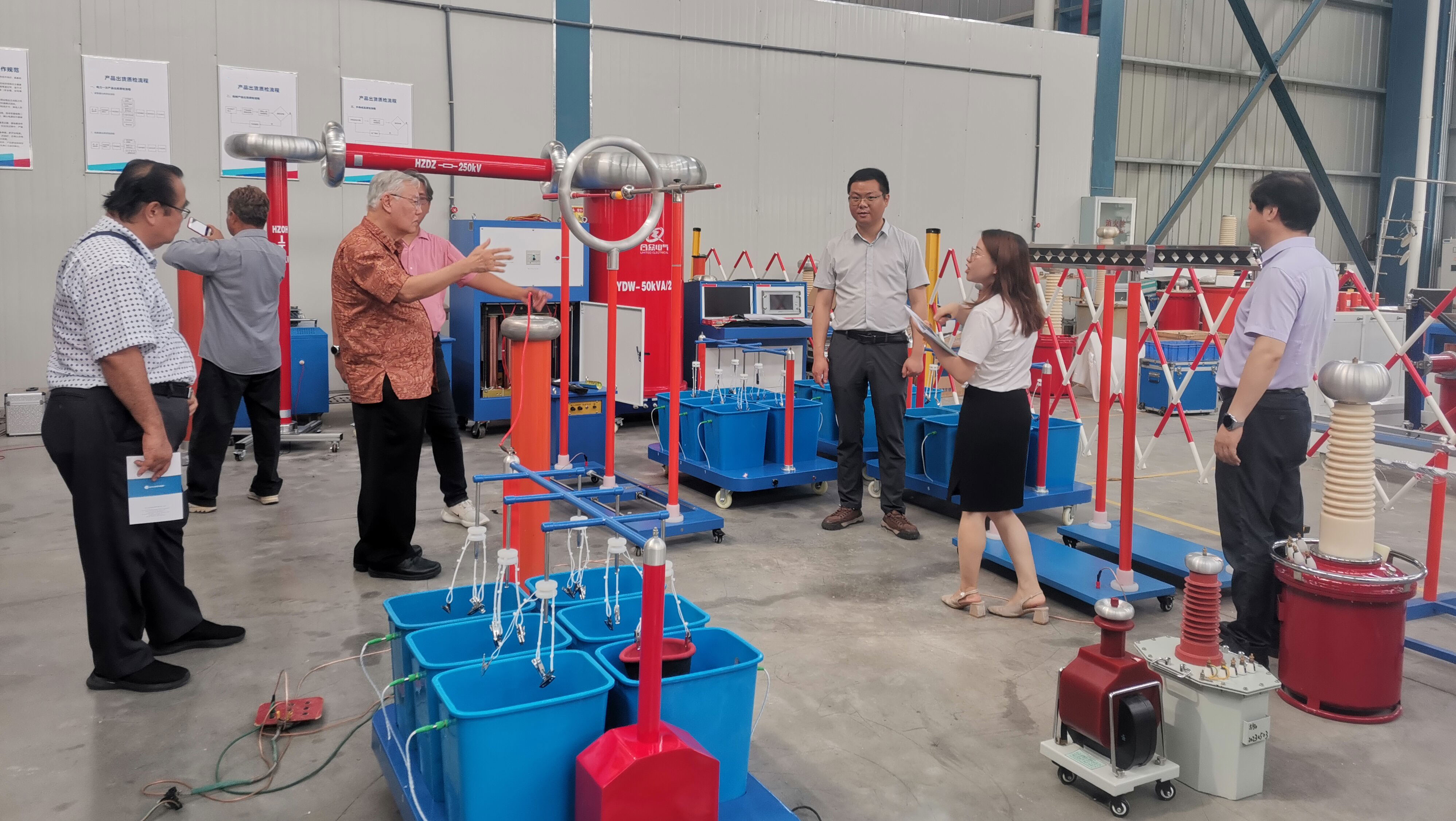 驗(yàn)收現(xiàn)場(chǎng)